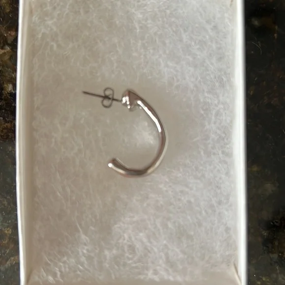 Orange & Silver Earrings - Picture 6 of 10